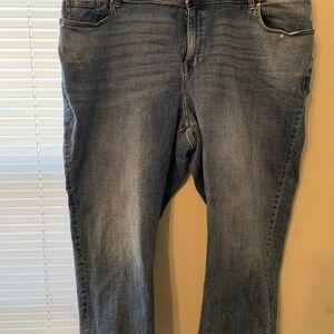 Lane Bryant Dark Wash Ankle Jeans